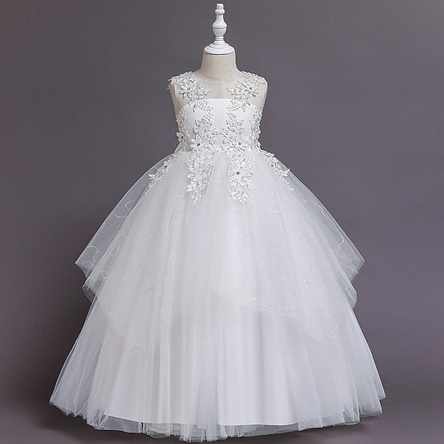 Dress Kid's Princess Flower Girl Girls'