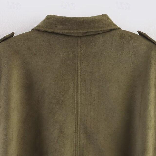 Warm Pocket Jacket Women's Comfortable Casual Zipper