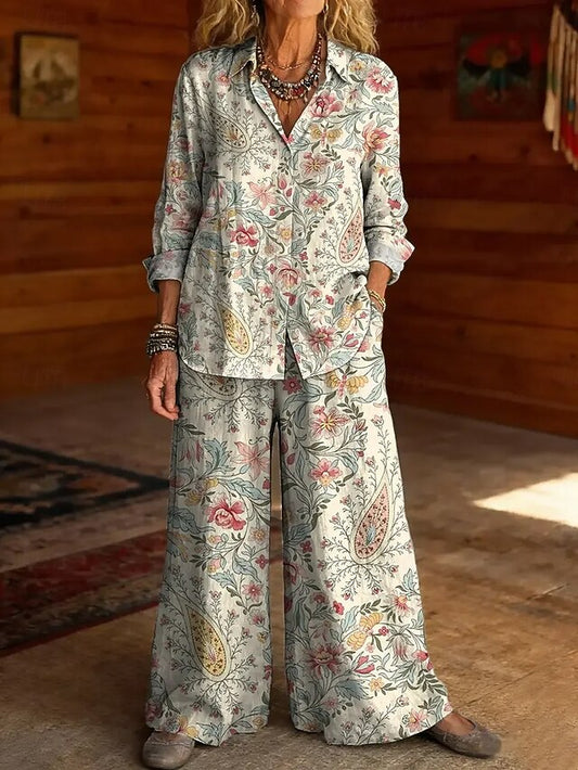 Women's Two Piece Sets Pants Sets Bolero Top Long Sleeve