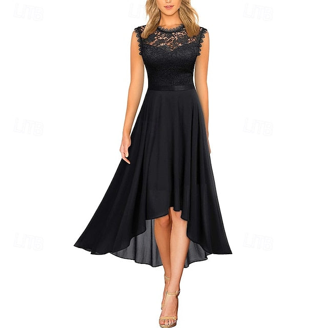 Women's Midi Dress Party Dress Cocktail Dress Wedding Guest