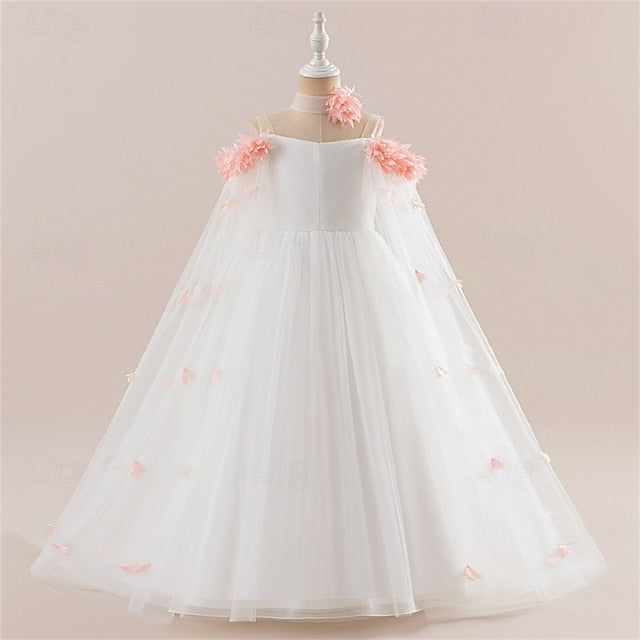 Dress Princess Girls' Flower Girl Kid's