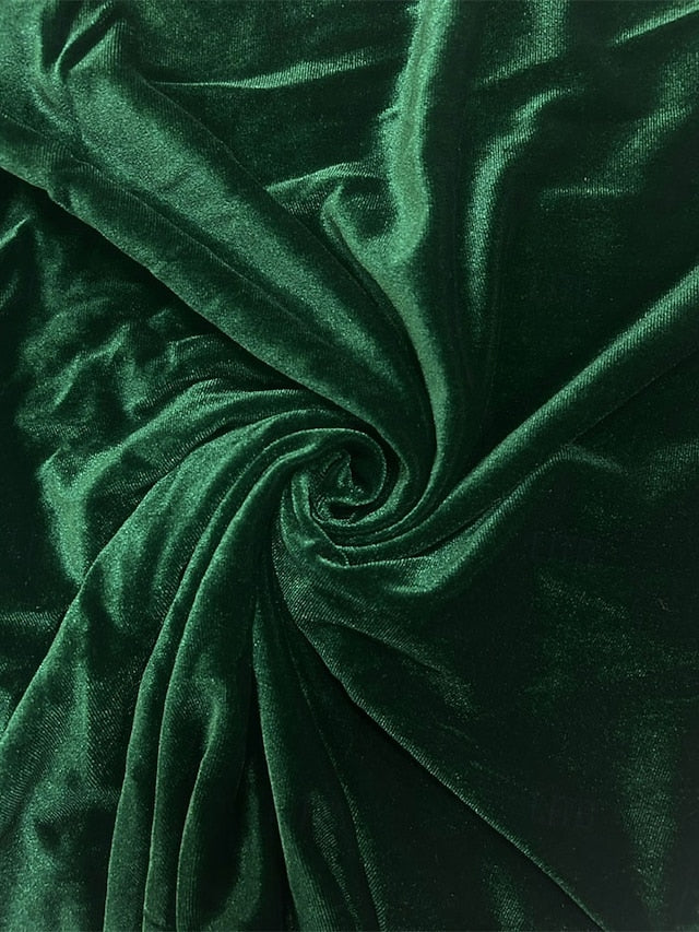 Christmas Women's Velvet Blouse Dressy Tops Ruched