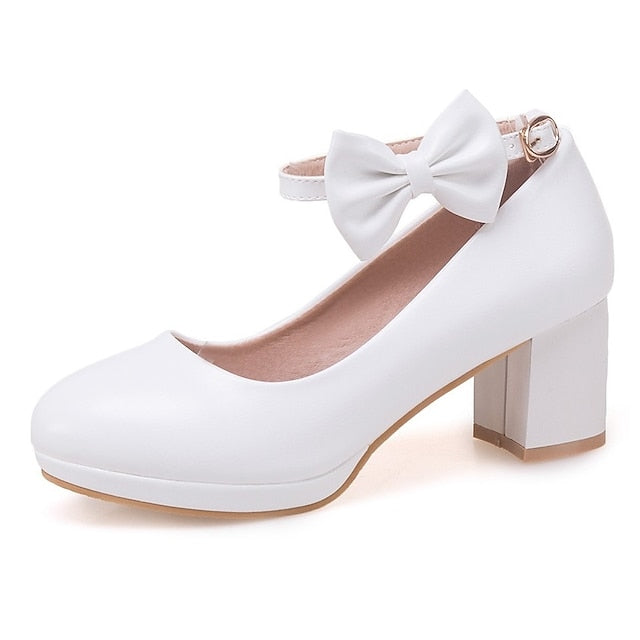 Perfect Jane Bow Weddings - Mary for Shoes Girls' White