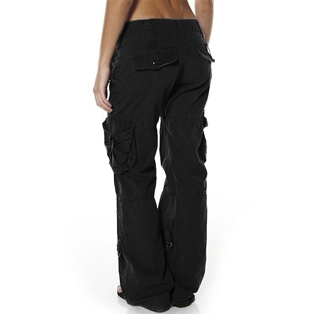 Women's Normal Cargo Pants Tactical Cargo Pants Trousers