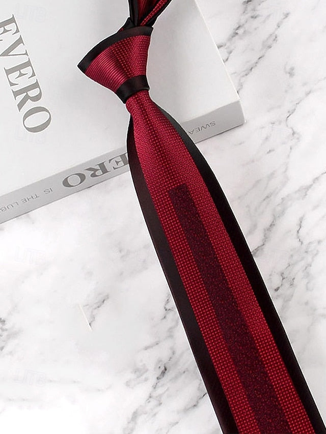 Men's Classic Necktie with Pattern Polyester