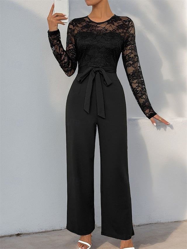 Casual Jumpsuit Elegant Pantsuit of / Bride Mother Jewel the