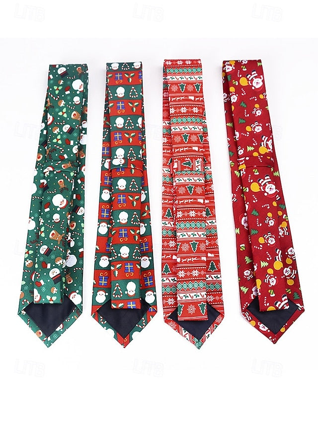 Fun Men's and – Festive Neckwear Holiday Ties Christmas