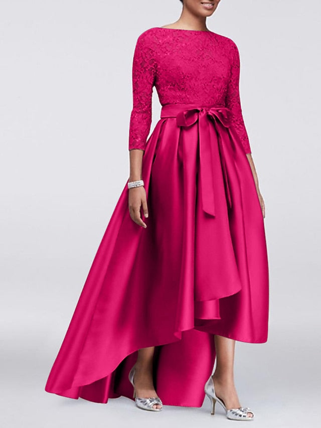 Elegant Wedding Guest A-Line Bride Dress Plus Size the of Mother