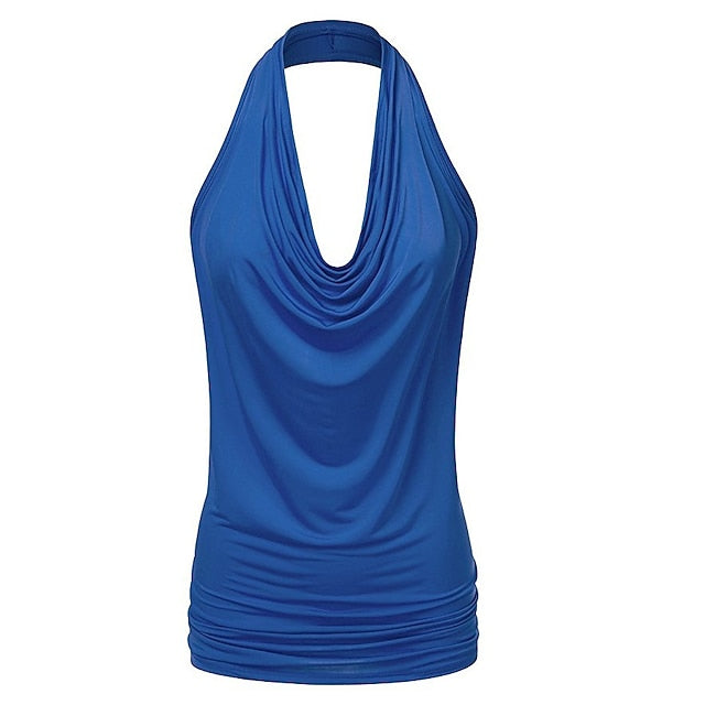 Women's Tank Top Yoga Top Halter Neck Quick Dry Comfortable