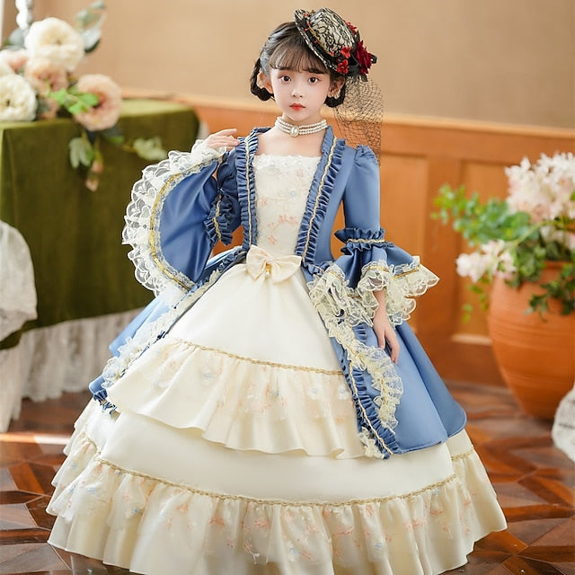 Rococo Party Masquerade Dress Vintage Inspired Costume Gothic