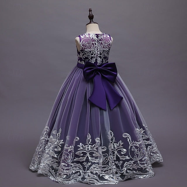 Princess Kid's Girl Flower Dress Girls'