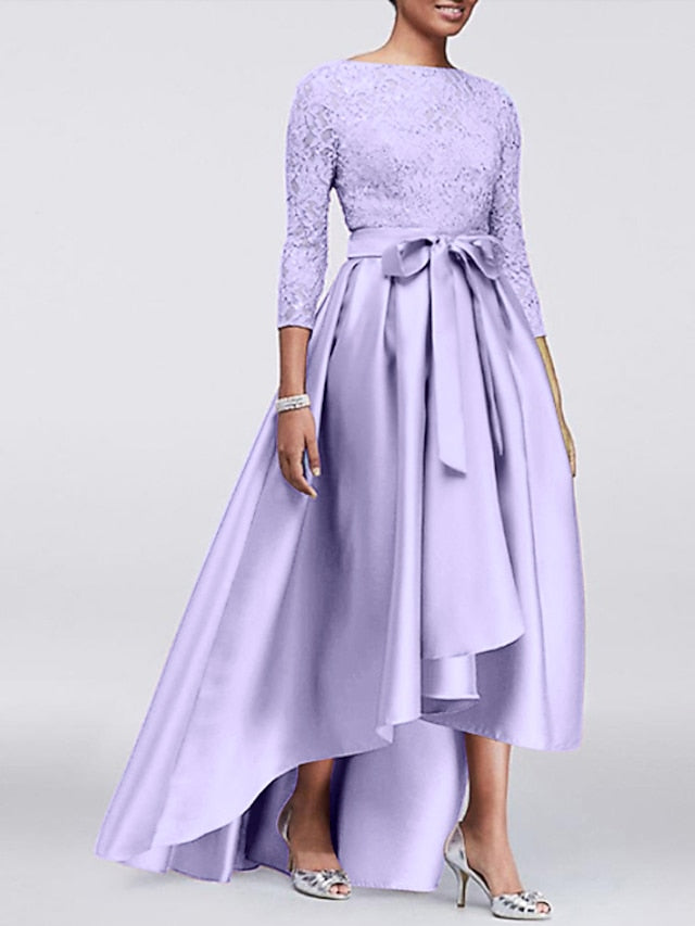 Elegant Wedding Guest A-Line Bride Dress Plus Size the of Mother