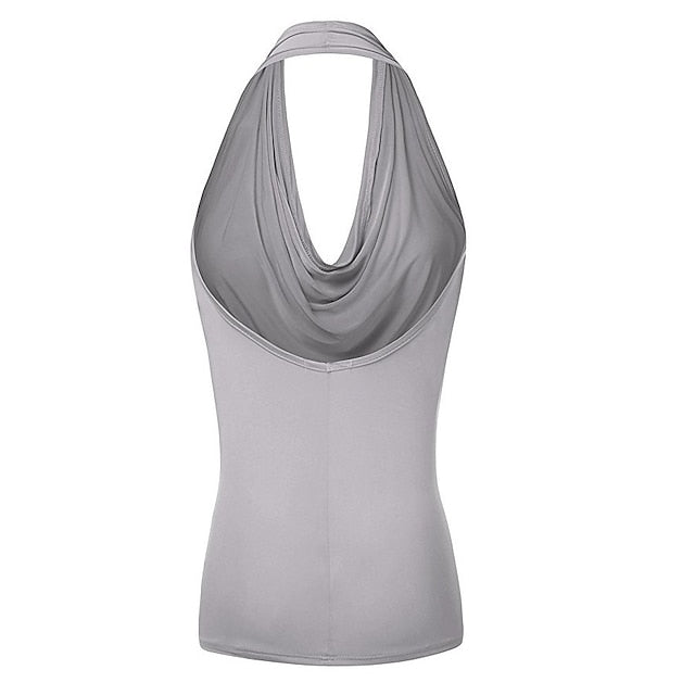 Women's Tank Top Yoga Top Halter Neck Quick Dry Comfortable
