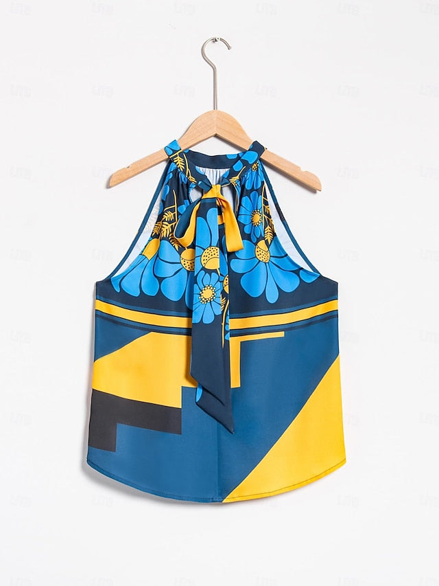 Women's Geometic Flower / Plants Vacation Weekend