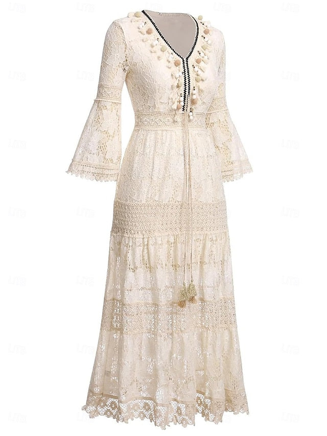 Women's Maxi Dress Sundress A Line Dress Vacation Party