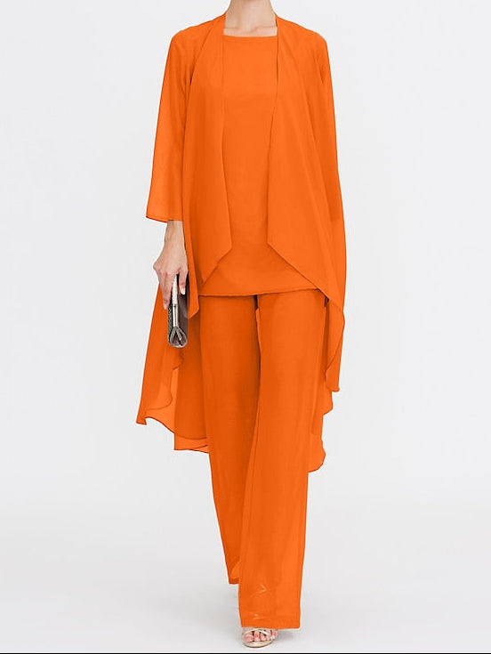 Wedding Mother 3 Piece Pantsuit the of Bride Beach