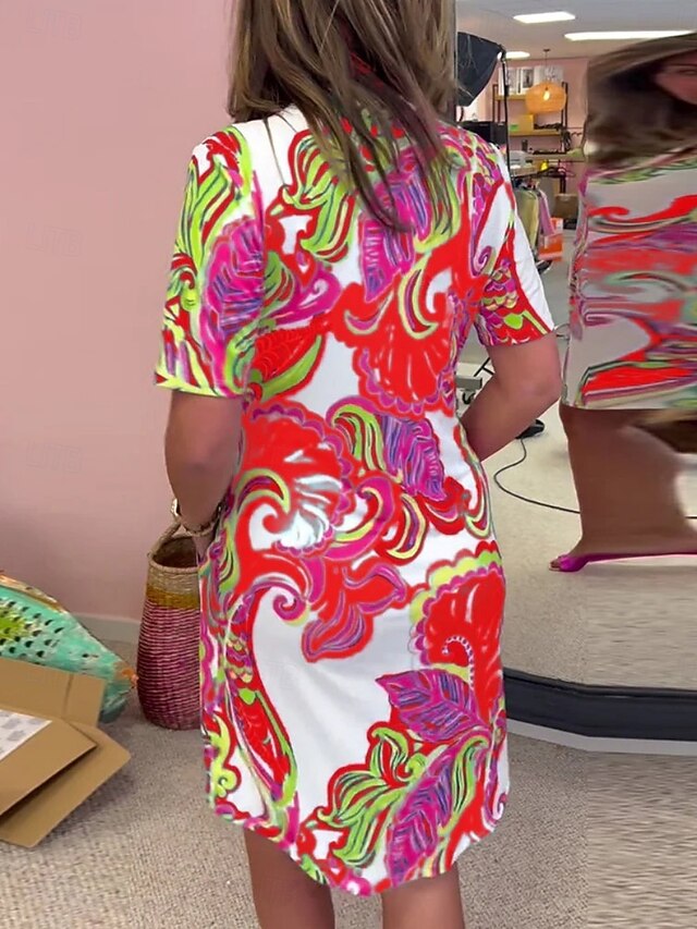Women's Mini Dress Casual Dress Stylish Casual Vacation
