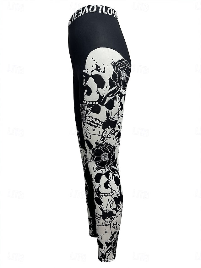 Women's Leggings Vacation Vintage Fashion Full Length High