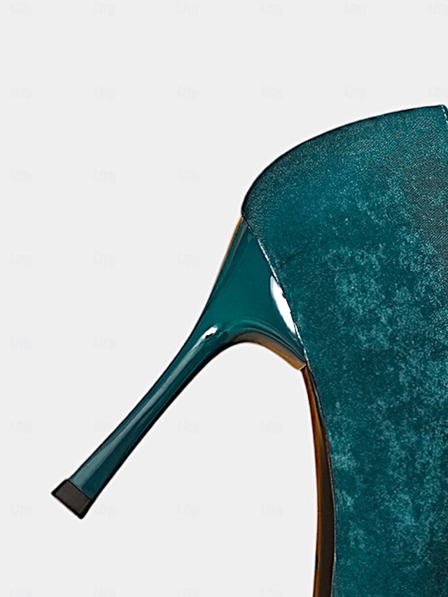 Elegant – Heels Toe Women's Pointed Champagne Buckle