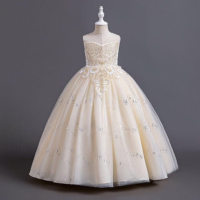 Dress Girls' Girl Flower Princess Kid's