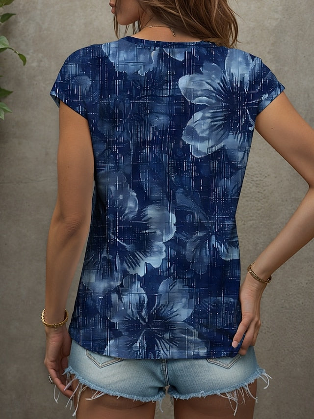 Women's Floral Camisole Tank Top  Graphic Vintage Stylish