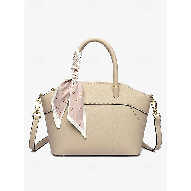 Daily Holiday Handbag Bag Women's Office PU Leather Bucket