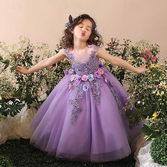 Princess Dress Girl Kid's Girls' Flower