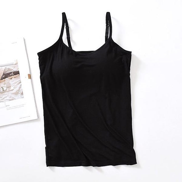 Multi Packs 3pcs Women's U Neck Sleeveless Khaki+White+Gray
