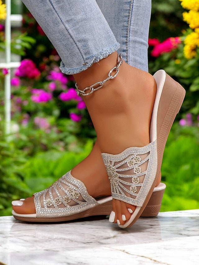 Block Heel Chic Black Sandals Classic Women Ankle Strappy for -