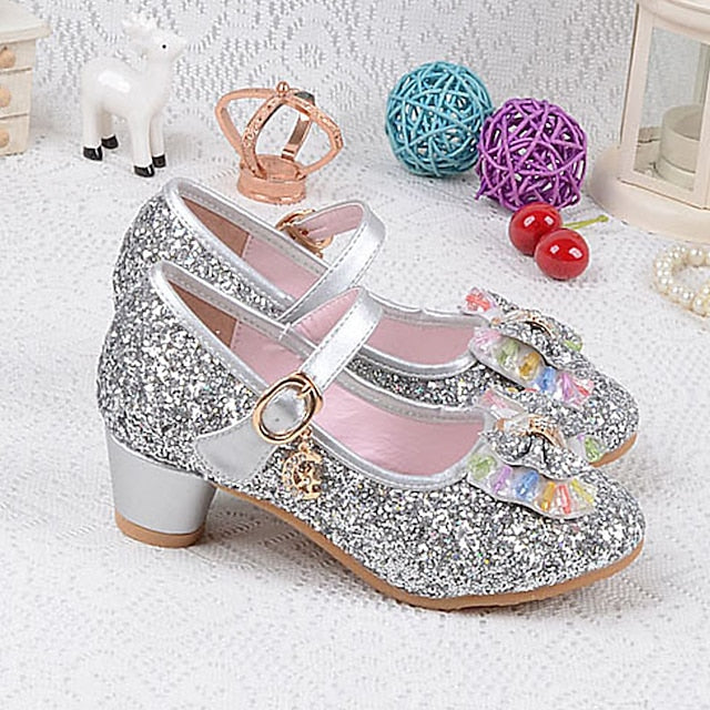 – Jane Girls' Mary Glitter Sparkling Shoes Party Princess