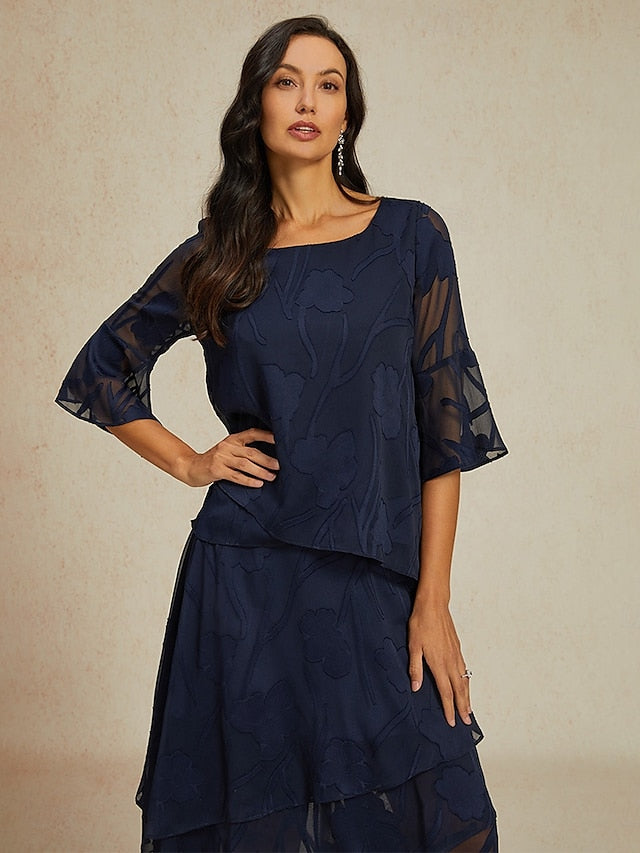 Women's Lace Shirt Blouse Dressy Tops Chiffon Tops