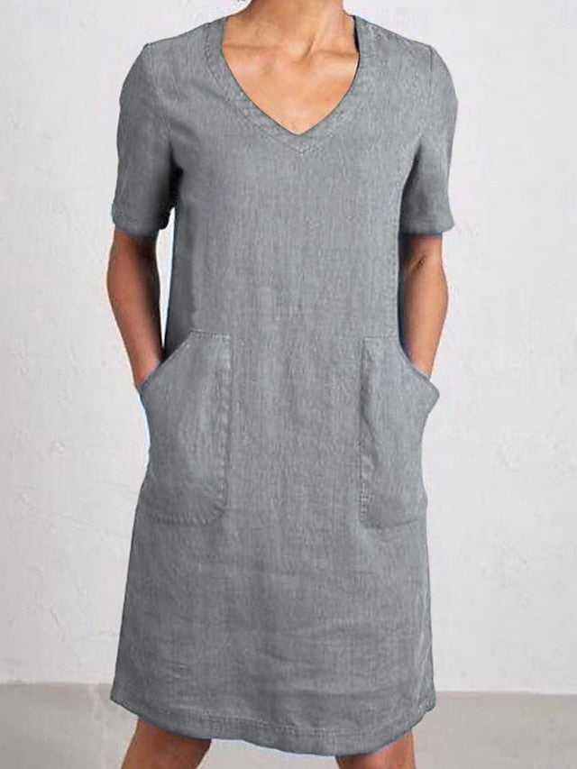 Women's Midi Dress Summer Dress Casual Daily Regular Fit