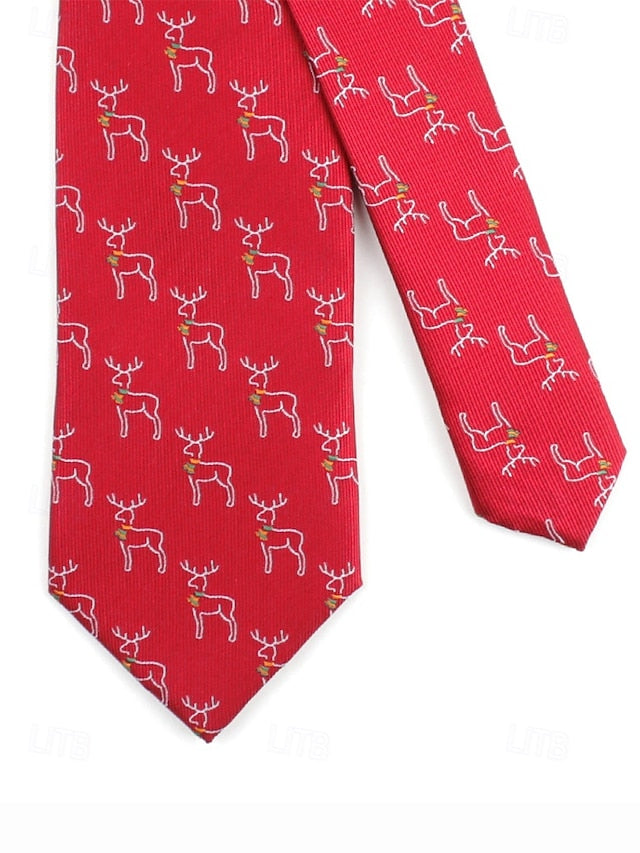 Christmas Santa with Necktie Men's