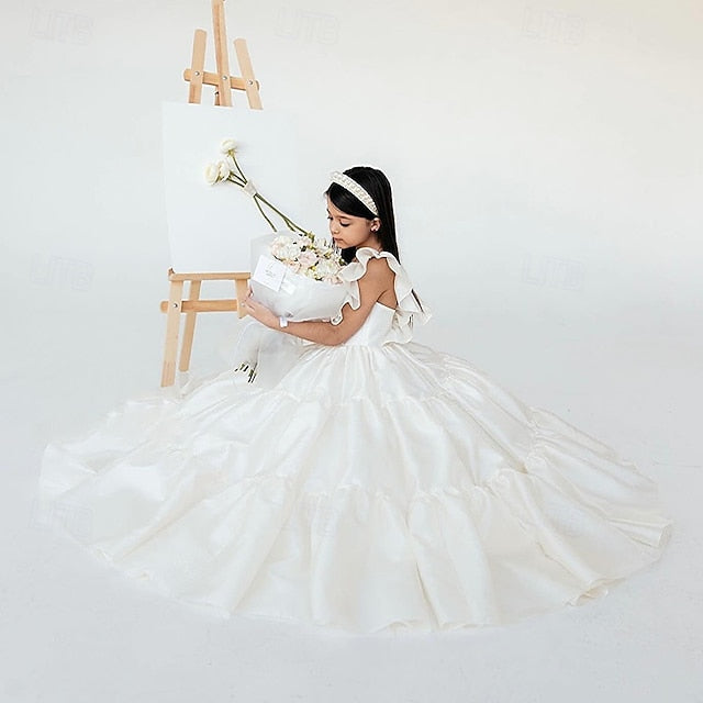 Formal First Flower Girls' Girl Communion Dress