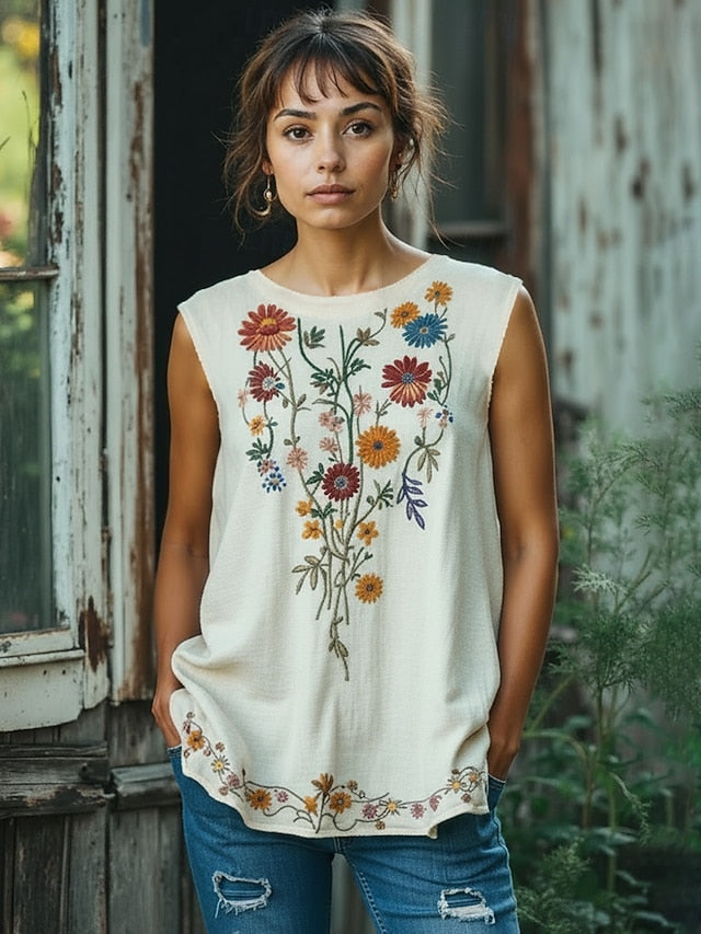 American Independence Day Women's Boho T-shirt T Shirt