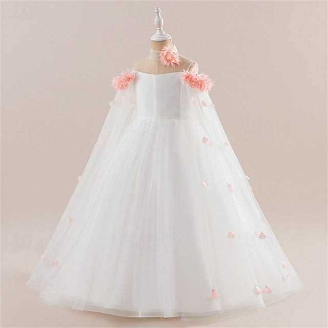Dress Princess Girls' Flower Girl Kid's