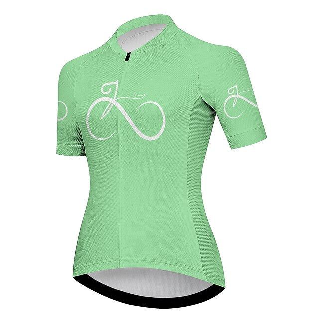 Women's Cycling Jersey Graphic Funny Short Sleeve Bike