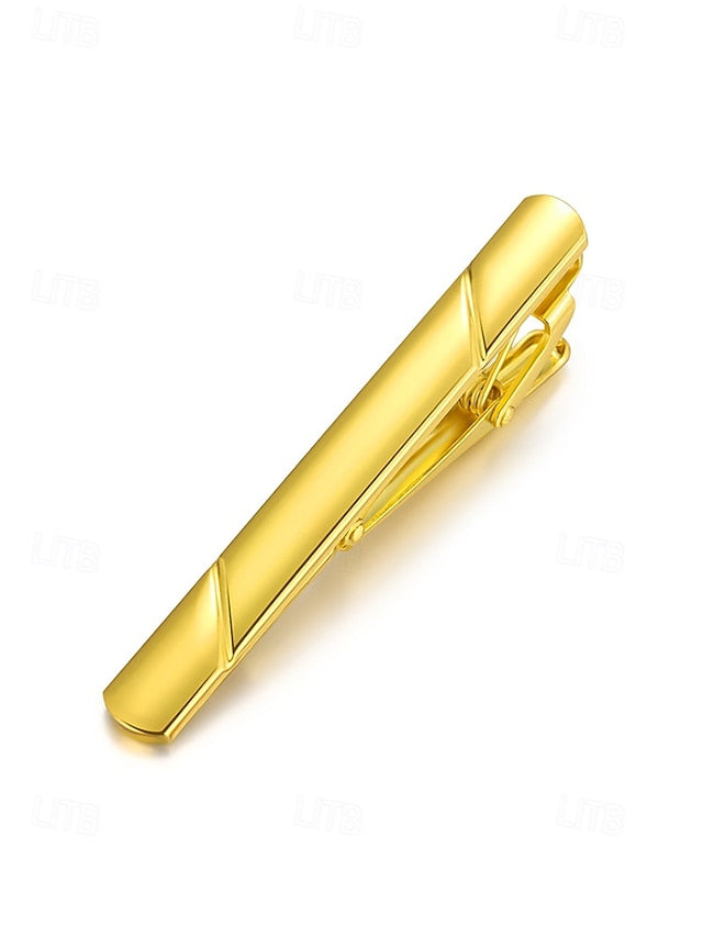 Classic Available Colors Metal Clip - 7 Men's Tie