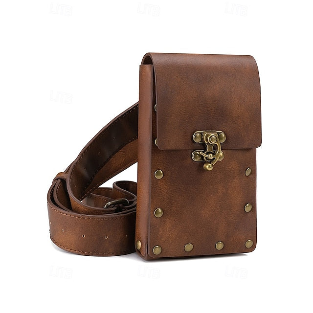 Faux mit Leder Western Damen Tasche Bohemian Taille
