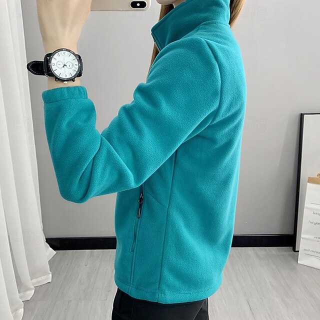 Women's Hiking Jacket Fleece Jacket Winter Coat Thermal