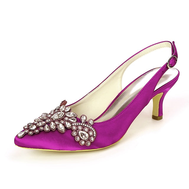 Crystal Beige with Heels Slingback Women - for Embellishment