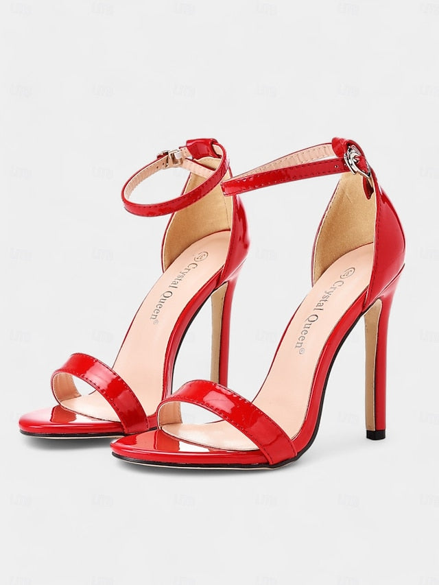 for Wedding Women Metallic Heel – Stiletto Sandals Sleek