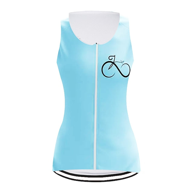 Women's Cycling Vest Cycling Jersey Graphic Funny