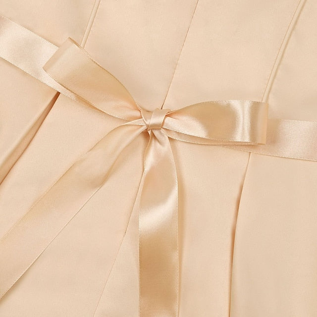 Solid Party Kids Color Formal Girls' Dress Sleeveless