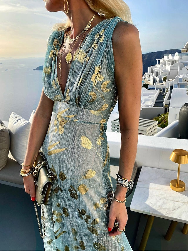 Women's Party Dress Sundress A Line Dress Long Dress Maxi