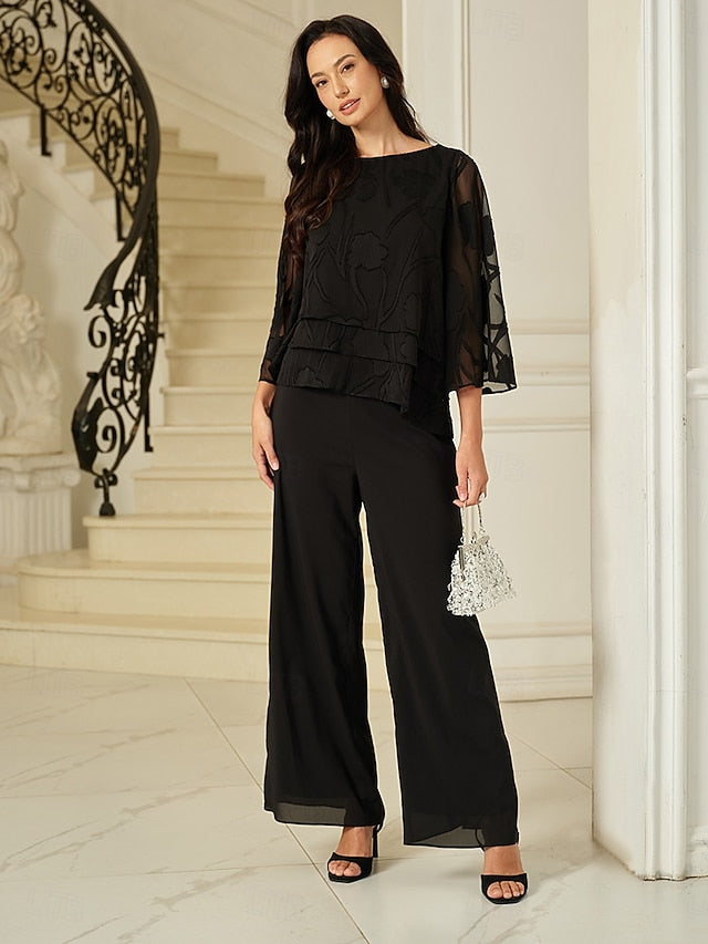Women's Lace Shirt Blouse Dressy Tops Chiffon Tops