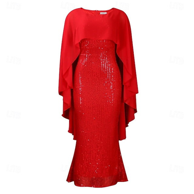 Mother Elegant Crew Neck Floor the Dress Length of Bride