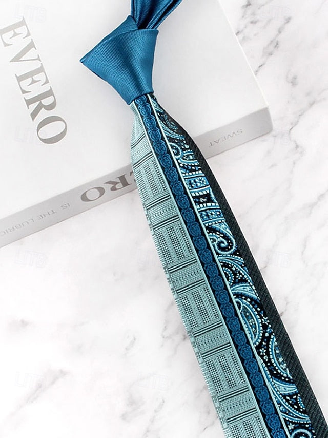 Men's Classic Necktie with Pattern Polyester