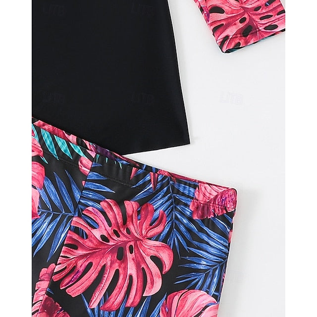 Women's Standard Rash Guard Plus Size Bathing Suites
