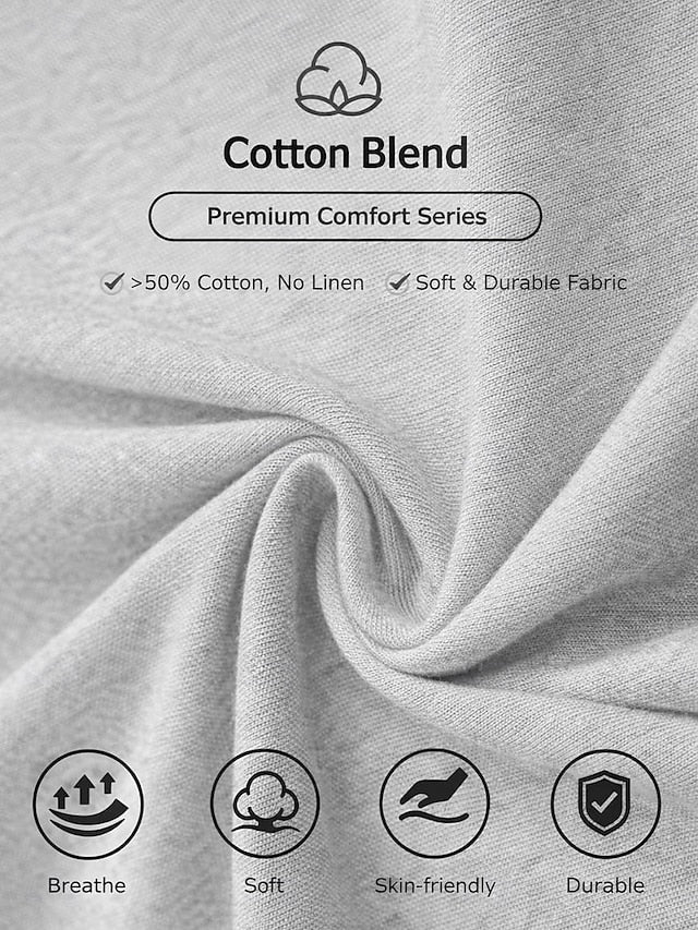 Women's Shirt Cotton Blend Blouse Plain Modern Half Sleeve